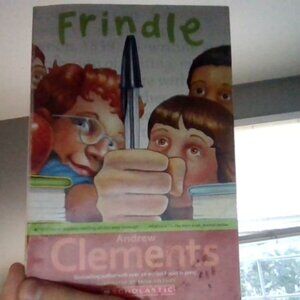 Great condition Frindle and A week in the woods bundle by Andrew Clements
